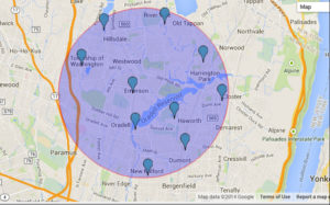 Dental Office Location 1, 3, 5 Mile Radius Study