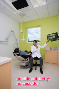 Clutter Free Patient operatory
