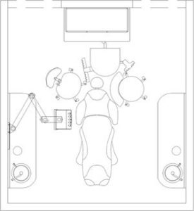 Side Dental Delivery System for Operatory