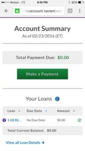 Dental School Loan Paid Off