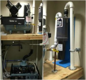 Dental startup equipment - Utility Closet