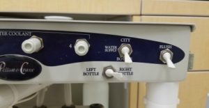 Dental delivery dual water-bottle system