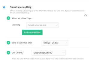 VOIP for Dental Office - Simultaneous ring
