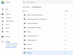 Treatment plan Templates Organization