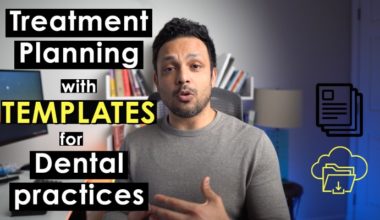 Treatment Planning with Templates in a Dental Office