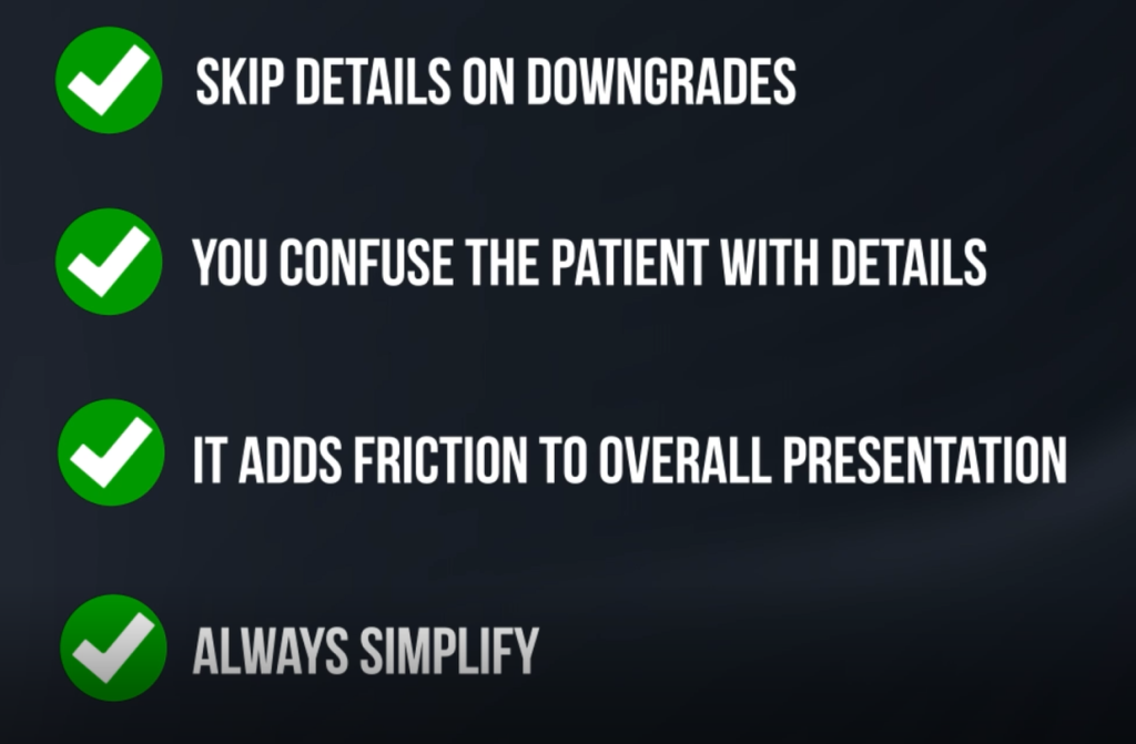 Dental Office Presenting Finances - Simplify Treatment Plan